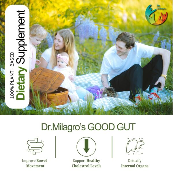 Dr. Milagro's Good Gut bolsa individual porciones internas