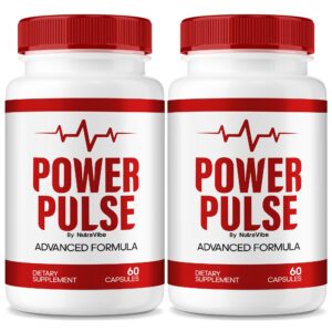 Version 1.0.0 Frasco frontal cápsulas PowerPulse para enfoque y claridad