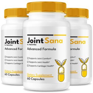Frente de Joint Sana cápsulas NutraVibe