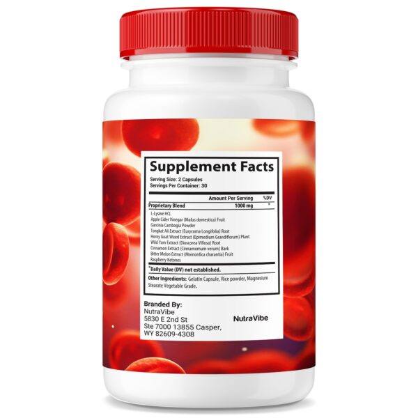 Cápsulas Vital Blood para bienestar y energía natural