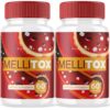 Paquete doble cápsulas MelliTox rize labs suplemento detox corporal