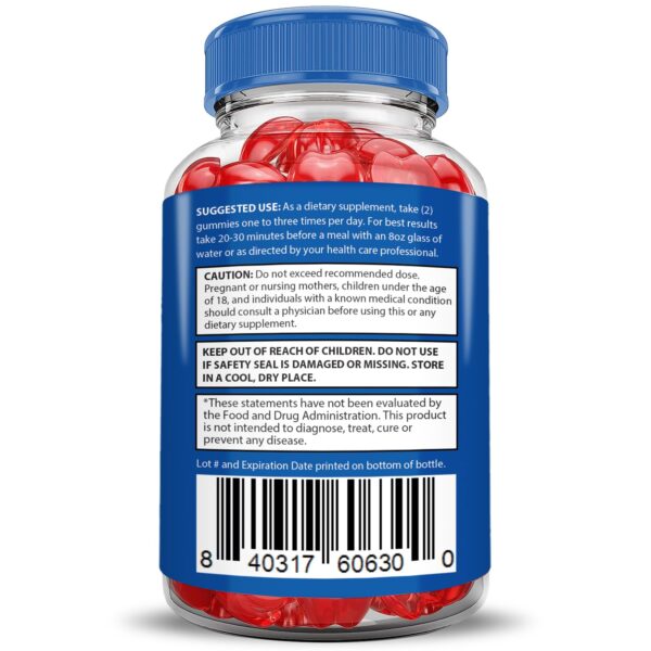 Gomitas ACV formuladas para apoyo nutricional y salud