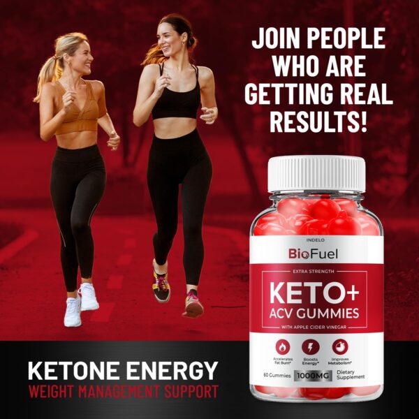 BioFuel gomitas keto con vinagre sidra manzana