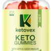 Botella de gomitas Ketovex Keto ACV con fórmula avanzada
