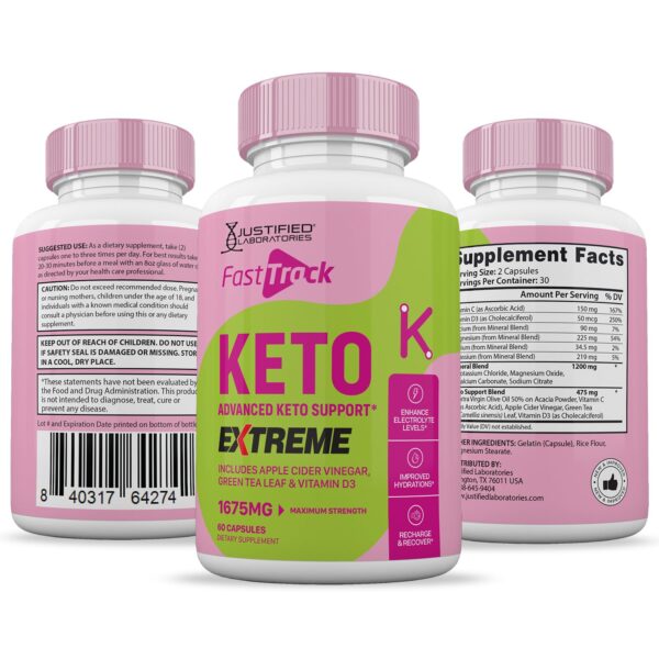 Fast Track Keto ACV para apoyo de dieta cetogénica
