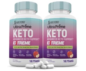 Paquete de Ultra Prime Keto ACV Extreme 1675MG 120 cápsulas