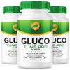 Paquete de 3 Gluco Tune Pro 180 cápsulas suplemento para circulación