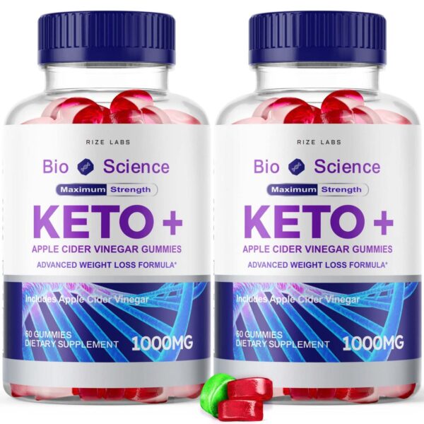 rize labs gummies Bio Science Keto Plus vinagre sidra manzana