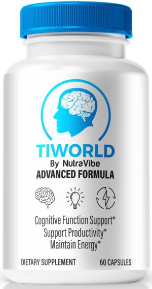 Frontal caja Tiworld cápsulas memoria enfoque concentración