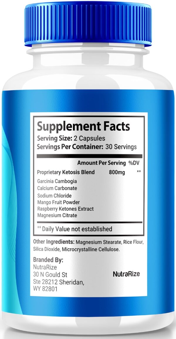 Paquete NutraRize Free Pain Pro fórmula Keto oficial