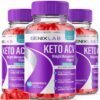 Paquete de 3 Genix Lab Keto ACV gomitas 180 unidades para pérdida de peso