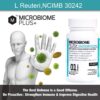 Version 1.0.0 Microbiome Plus probióticos cápsulas y caja