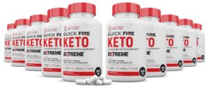 Paquete 10 pastillas Quick Fire Keto ACV Extreme 1675MG