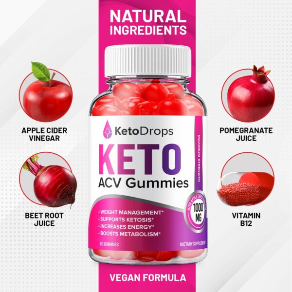 Keto Drops fórmula avanzada con jugo de remolacha y granada