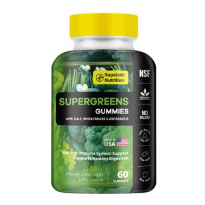 Gominolas MEGNETA Supergreens 25 verduras sabor manzana