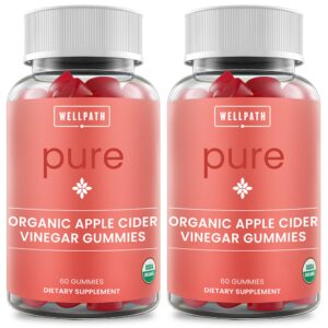 Gomitas WellPath vinagre de sidra de manzana orgánicas 120