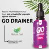 71xYqimh9CL.jpg Suplemento Go Drainer Drops sabor original en botella púrpura