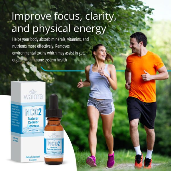 Producto natural de zeolita líquida NCD2 Waiora para apoyo del sistema inmunológico