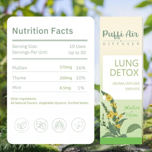 Detalle bolígrafo difusor PuffiAir con extractos naturales