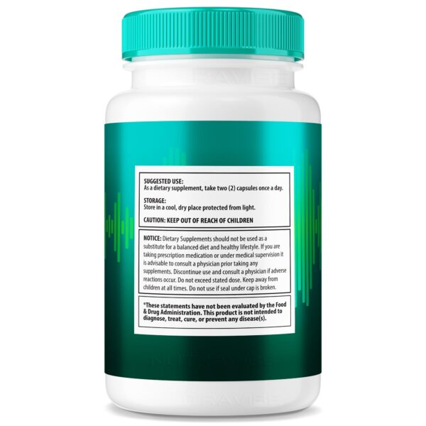 Frasco Sonoton cápsulas para comodidad auditiva NutraRize