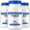 Version 1.0.0 Frasco de NutraVibe NerveGuard Premium con 180 cápsulas