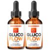 Paquete de 2 gotas Gluco Flow fórmula natural líquida