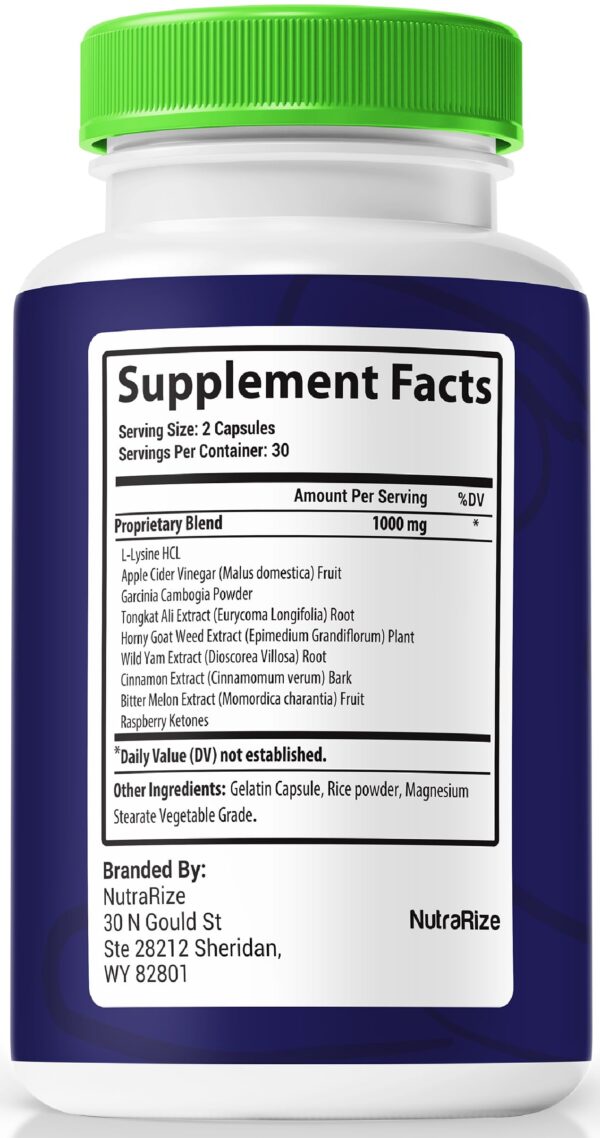 Frasco de cápsulas Slim Sure fórmula keto