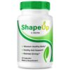 Frasco ShapeUp Capsules con etiqueta frontal