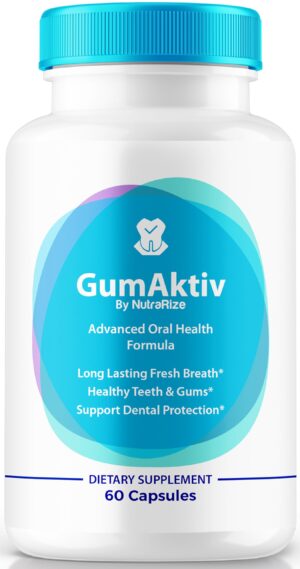 NutraRize GumAktiv cápsulas para salud oral y encías