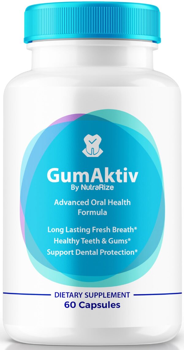 NutraRize GumAktiv cápsulas para salud oral y encías
