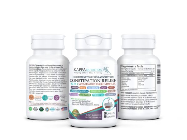 Version 1.0.0 Suplemento Kappa Nutrition con cascara sagrada y probióticos