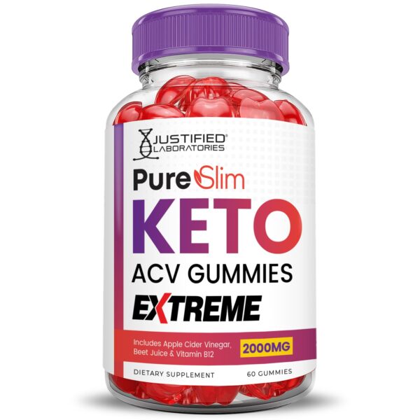 Pure Slim Keto ACV Gummies ingredientes y advertencias