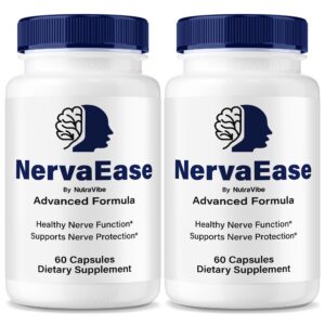 Version 1.0.0 Frontal del envase NervaEase 120 cápsulas