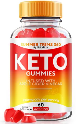 Paquete de gomitas Summer Trims 360 Keto con vinagre de manzana