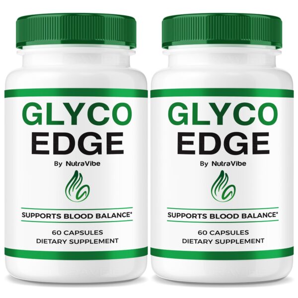 NutraVibe Glyco Edge cápsulas y frasco