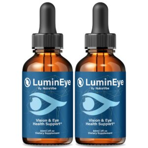 Frasco LuminEye gotas sublinguales – etiqueta frontal