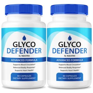 Version 1.0.0 Paquete doble Glyco Defender cápsulas de soporte circulatorio