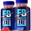 Paquete doble gomitas Fast Burn Keto ACV pérdida peso