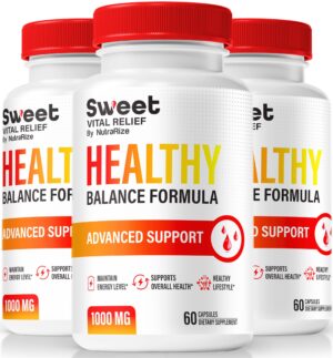 Version 1.0.0 Paquete de 3 Sweet Vital Relief cápsulas naturales para energía