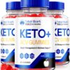 Paquete de 3 Total Start Keto Gummies con vinagre de manzana