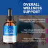 Suplemento Lean Drops para apoyo y gestión de fitness diario