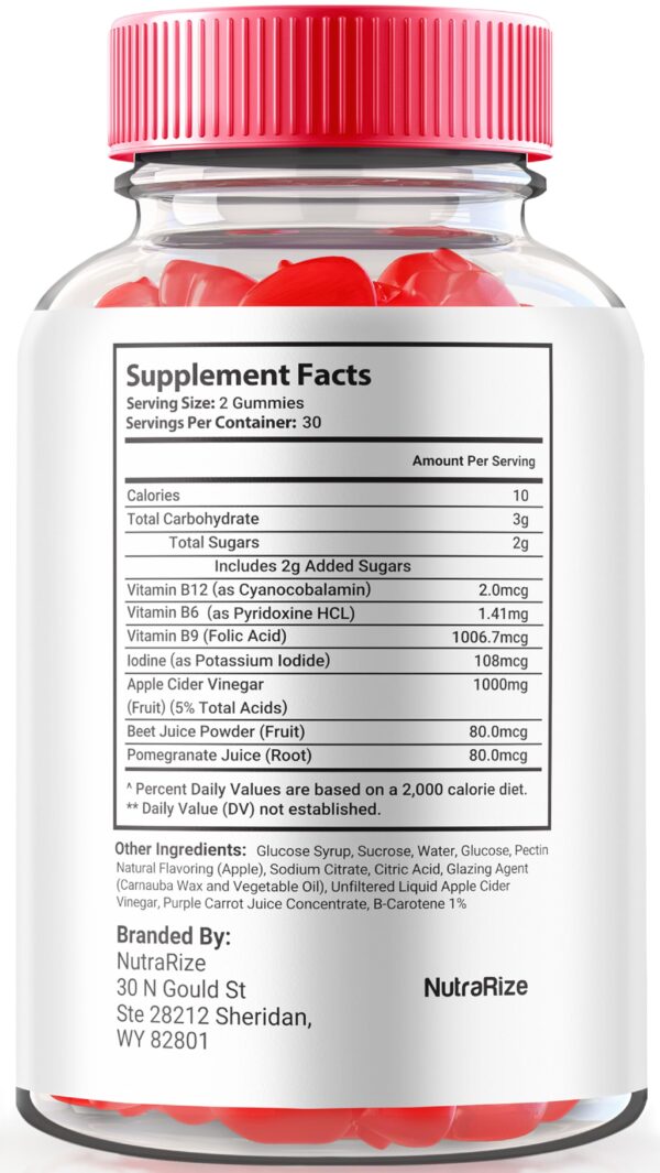 Frascos de gomitas boostline keto acv para quemar grasa