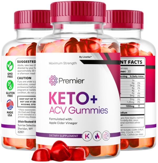 Version 1.0.0 Gomitas naturales para pérdida de peso Premier Keto