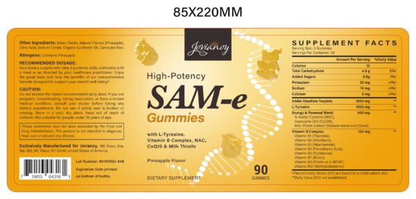 Suplementos cápsulas y gomitas Jovianoy alta calidad