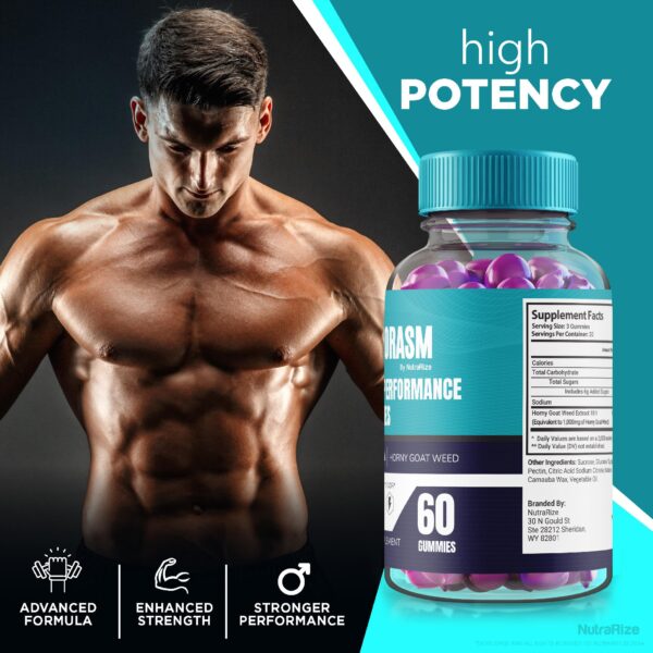 gomitas vigorasm fórmula natural para bienestar masculino