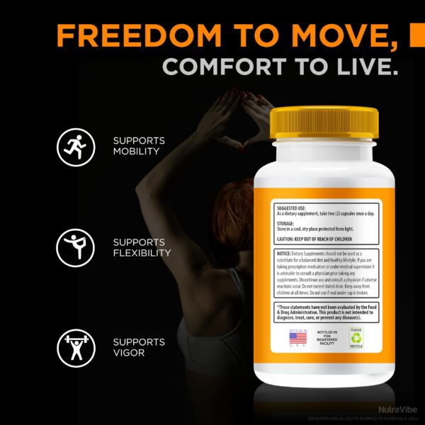 Version 1.0.0 Píldoras NutraVibe Feilaira para articulaciones fuertes y flexibles