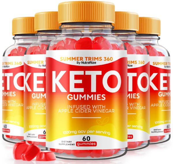 Summer Trims 360 gominolas keto y acv paquete 5