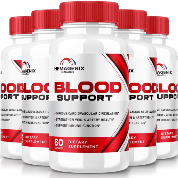 Cápsulas Hemagenix paquete de 5 suplemento natural para salud