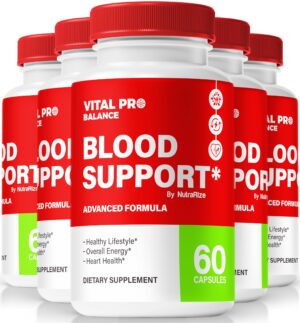 Paquete de 5 Vital Pro Balance 300 cápsulas para salud y energía