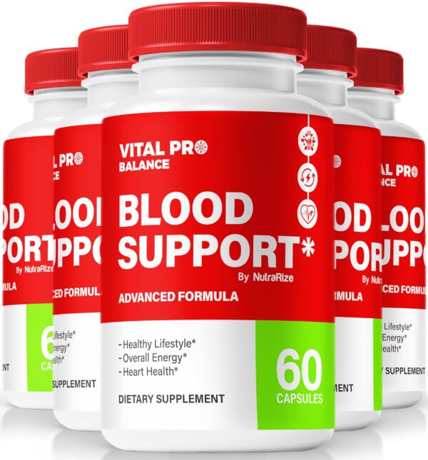 Paquete de 5 Vital Pro Balance 300 cápsulas para salud y energía